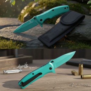 Xtreme Pocket Knife- Green (XTR-HKN353)