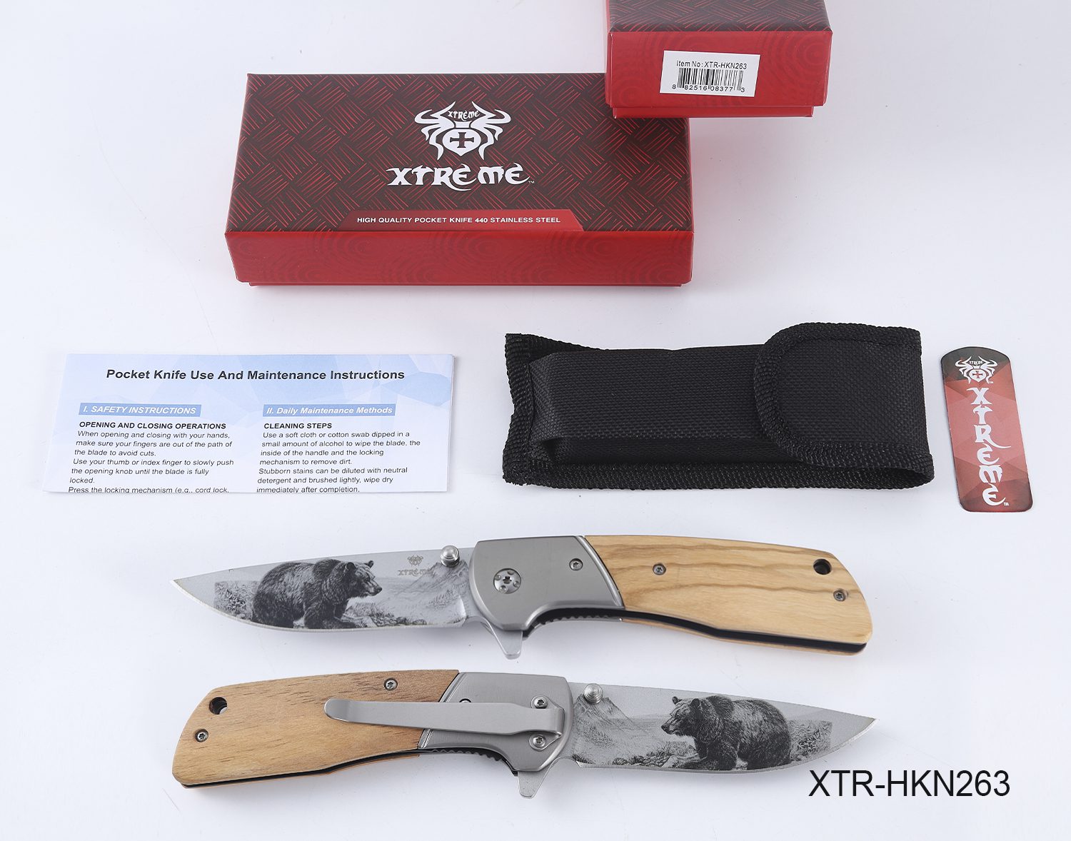 Xtreme Pocket Knife (XTR-HKN263)