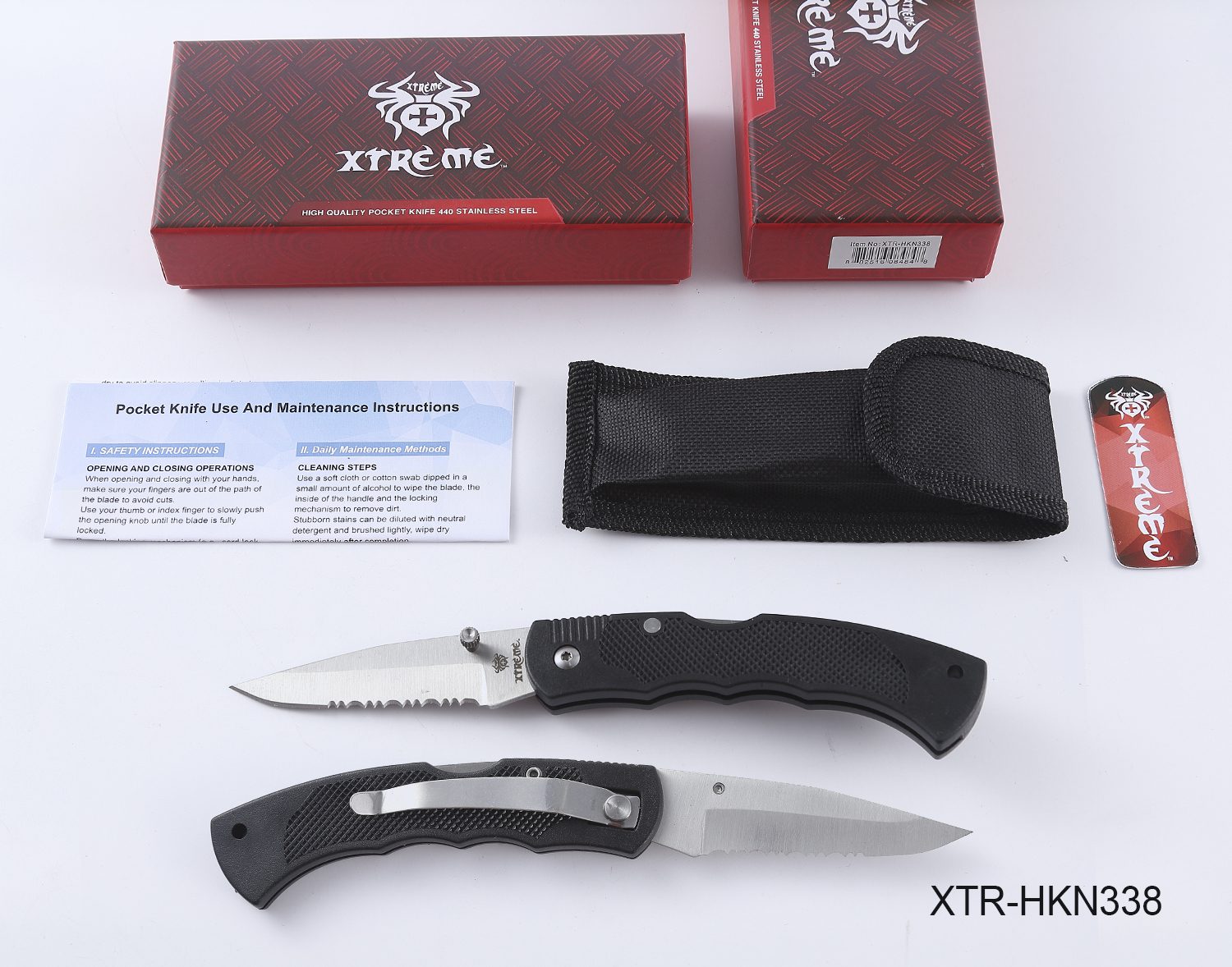 Xtreme Pocket Knife (XTR-HKN338)