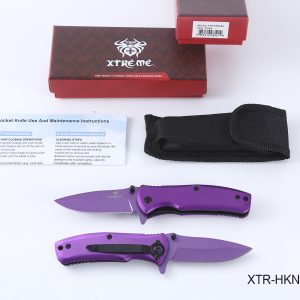 Xtreme Pocket Knife - Purple (XTR-HKN353)