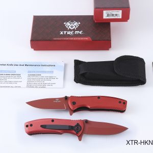 Xtreme Pocket Knife - Red (XTR-HKN353)