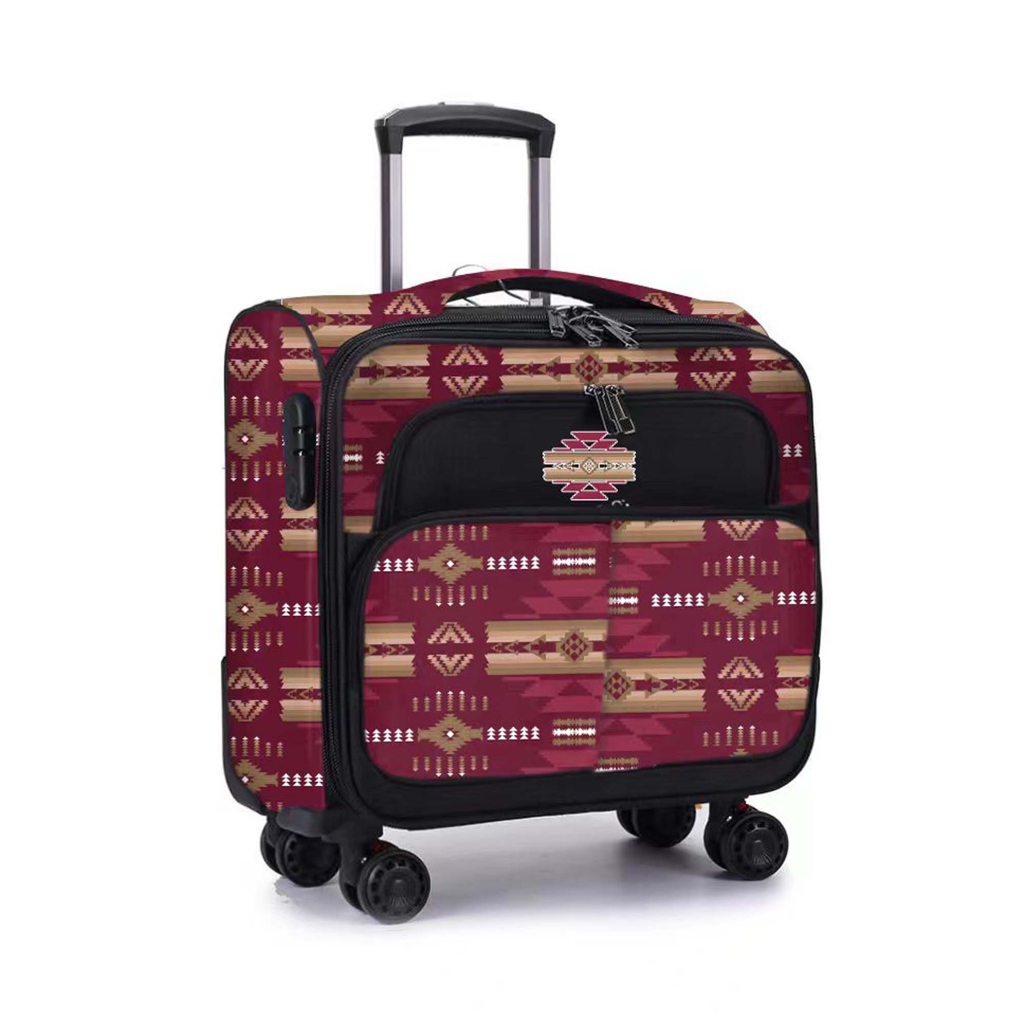 Printed Weekender Laptop Luggage Bag - SF (0626-1613) - Image 2