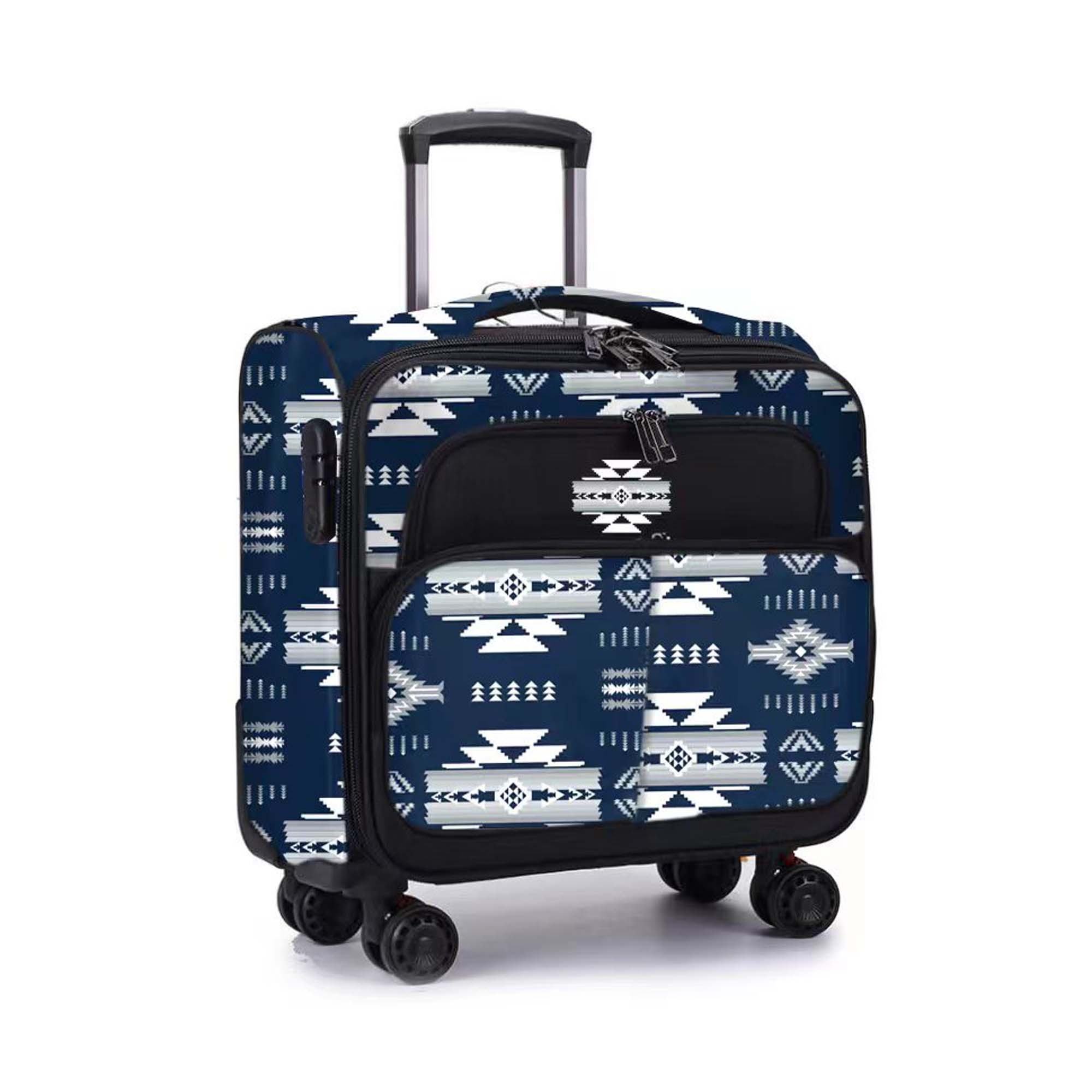 Printed Weekender Laptop Luggage Bag - DAL (0626-1616) - Image 2