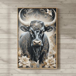 Picture Frame With Aluminium Alloy Frame - Bison (CDYWL-2589)