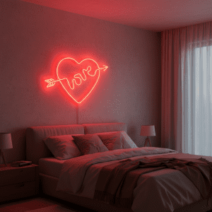 Hear Love Shape Neon Light For home Décor (CDYWL-2629)