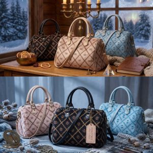 Fleece Printed Handbag - Solstice (2693)