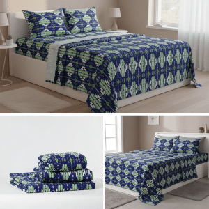 4pc Sheet Set - Queen Size - Seattle Color (0365 Seattle)