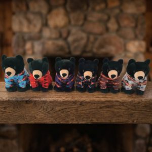 Black Bear Plush Toy 13" (3550/3551-Blk Bear)