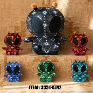 10" Alien Shape - 2 Plush Toy (3551-ALN 2)