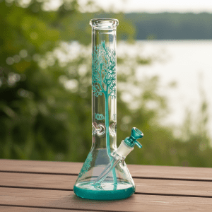 10″ Glass Tree Bong - Lake.green (AK063)