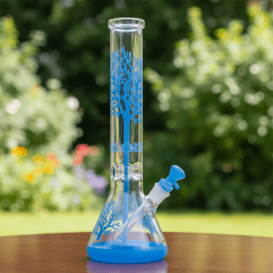 10″ Glass Tree Bong - Blue (AK063)