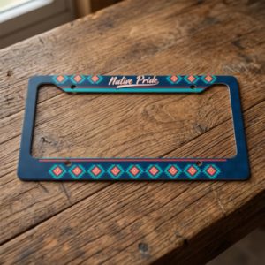 License Plate Frame - Native Pride (9641)