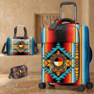 Deluxe Travel 3 Pcs Weekender Set - Legacy Trails - Medicine Wheel Serape (1620-MW Serape)