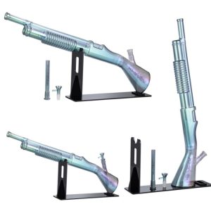 27" Xtreme Shotgun Glass Bong - Transparency Green (XTR-MY002)