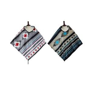 Ladies Poncho Diamond Cut - Standard Size (0428)