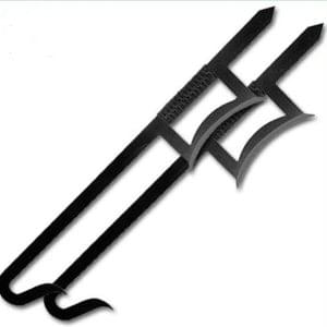 33" Chinese Hook - Black - T3308BK