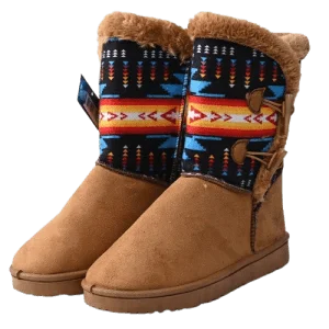 Ladies Winter Boots - Brown Black (0842 Brown Black)