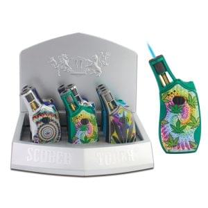 Scorch Torch - Leaf & Psychedelic Designs - 61644-2