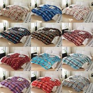 Solstice Design Heavy Polar Fleece Throw Blanket - Assorted (0582)