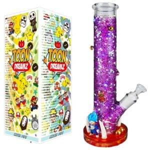 TOON DREAMZ 14” Custom Glass WaterPipe | DragonBroZ (TDLWP-004)