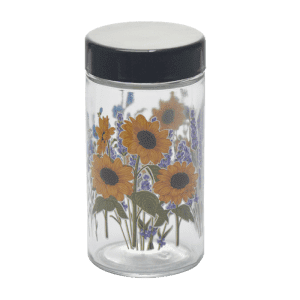 Sunflower Design 180ml Storage Jar (SMKZ 145 - A)