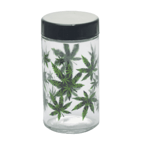 Green Leaf Design 180ml Storage Jar（SMKZ 145 - B）