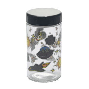 UFO Pattern 180ml Storage Jar（SMKZ 145 - F)