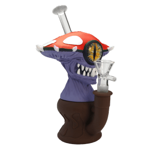 7" Vinyl Mushroom Monster Water Pipe - B (SMKZ164)