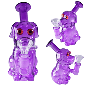 5" Dog-themed Water Pipe with 14mm Bowl (SMKZ173)