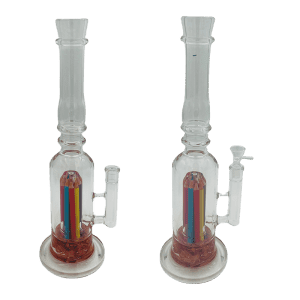 16" Art Sketch Center Piece Glass Waterpipe (SMKZ189)