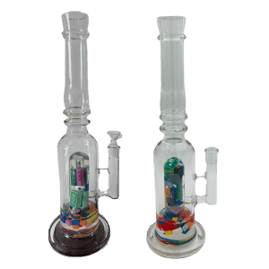 16" Block Center Piece Glass Waterpipe (SMKZ190)