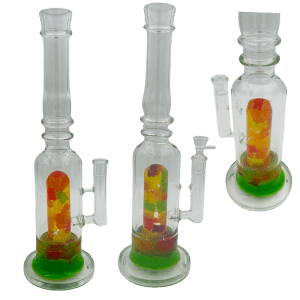 16" Gummy Bear Center Piece Glass Waterpipe (SMKZ193)