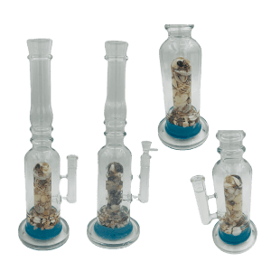 16" Ocean Blue Center Piece Glass Waterpipe (SMKZ201)