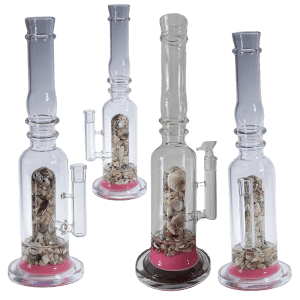 16" Ocean Red Center Piece Glass Waterpipe (SMKZ202)